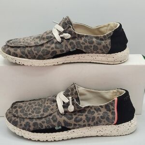 Hey Dude Wendy Jungle Brown Size 7 In Womens